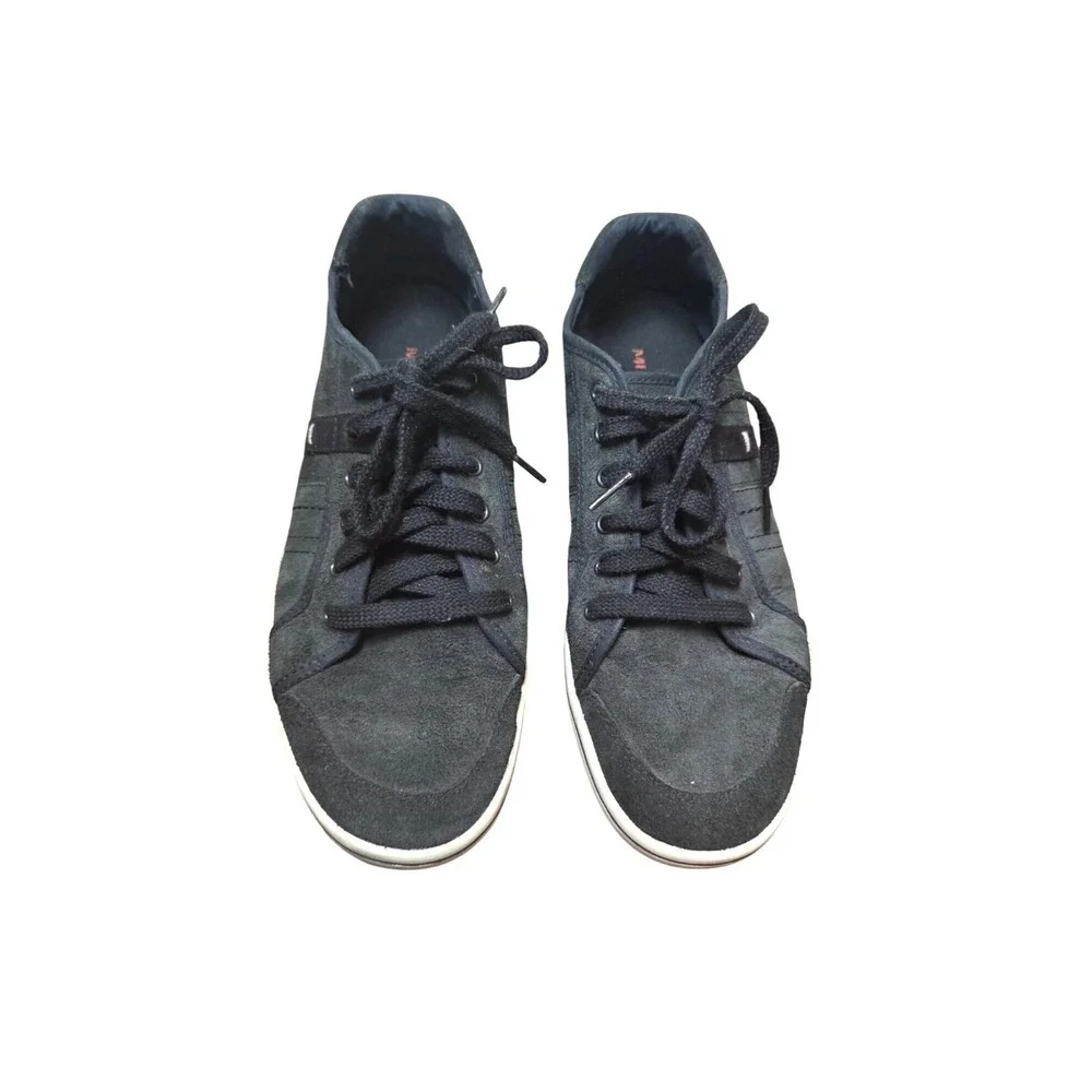 Merrell‎ Men's Black Suede Lace-Up Sneakers Casual Style Size 9